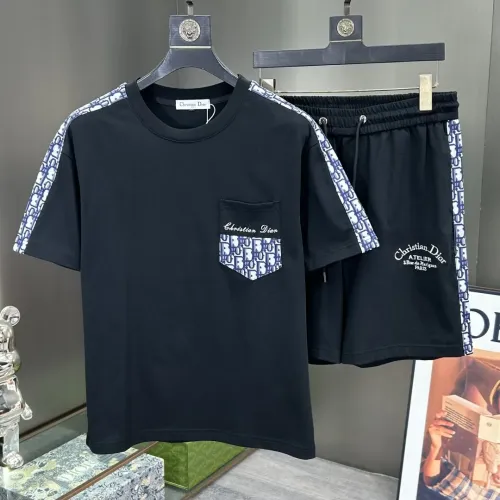 Wholesale Christian Dior Tracksuits Short Sleeved For Men #1464205 $112.00 USD, Wholesale Quality Replica Christian Dior Tracksuits