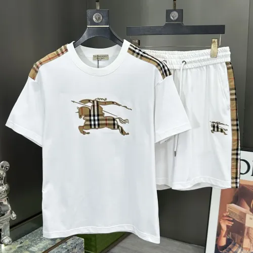 Wholesale Burberry Tracksuits Short Sleeved For Men #1464207 $112.00 USD, Wholesale Quality Replica Burberry Tracksuits
