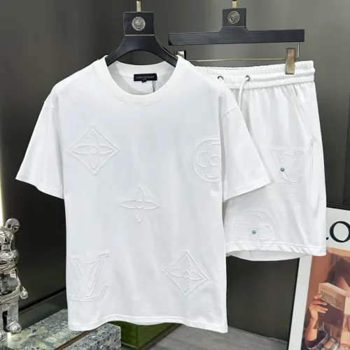 Wholesale Louis Vuitton LV Tracksuits Short Sleeved For Men #1464209 $112.00 USD, Wholesale Quality Replica Louis Vuitton LV Tracksuits