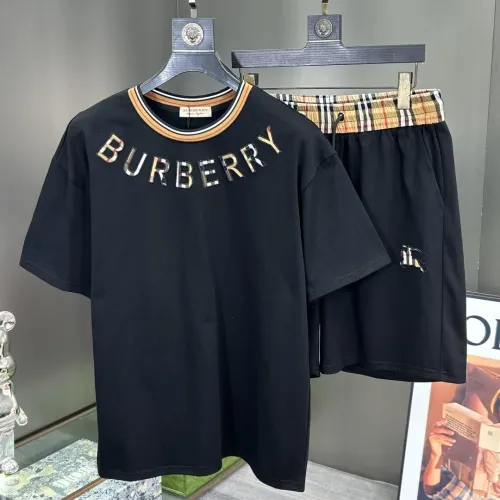 Wholesale Burberry Tracksuits Short Sleeved For Men #1464220 $112.00 USD, Wholesale Quality Replica Burberry Tracksuits