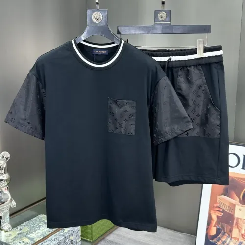 Wholesale Louis Vuitton LV Tracksuits Short Sleeved For Men #1464229 $112.00 USD, Wholesale Quality Replica Louis Vuitton LV Tracksuits