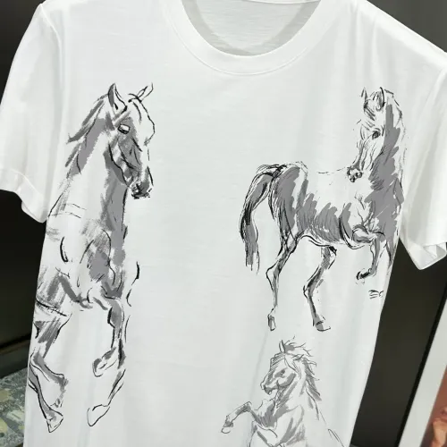 Replica Hermes T-Shirts Short Sleeved For Men #1464230 $88.00 USD for Wholesale