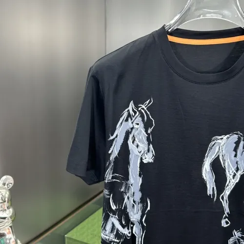 Replica Hermes T-Shirts Short Sleeved For Men #1464231 $88.00 USD for Wholesale