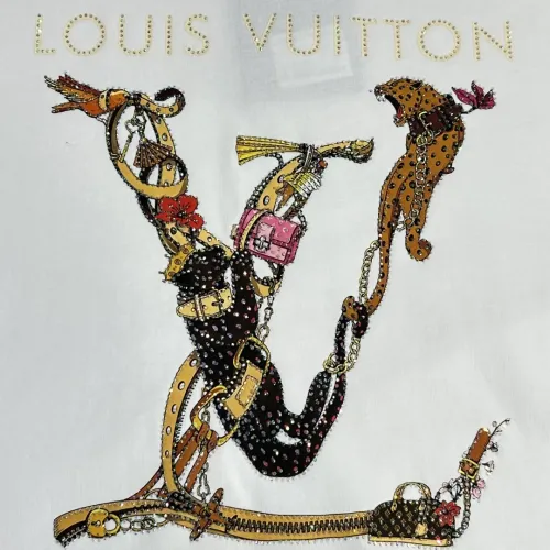 Replica Louis Vuitton LV T-Shirts Short Sleeved For Unisex #1464258 $72.00 USD for Wholesale