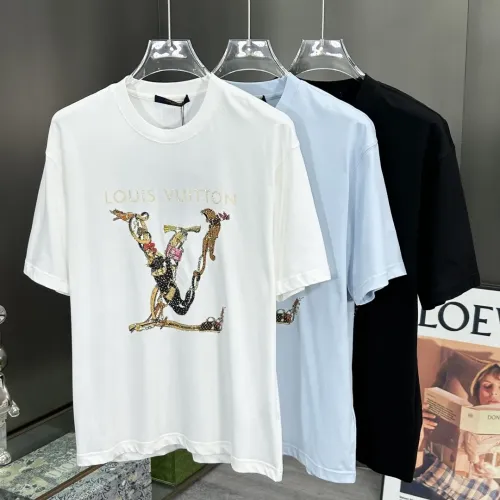 Replica Louis Vuitton LV T-Shirts Short Sleeved For Unisex #1464260 $72.00 USD for Wholesale