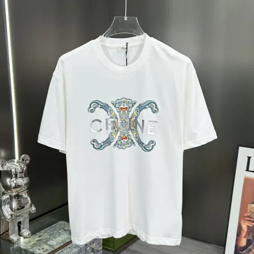 Wholesale Celine T-Shirts Short Sleeved For Unisex #1464266 $72.00 USD, Wholesale Quality Replica Celine T-Shirts