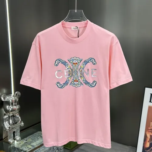 Wholesale Celine T-Shirts Short Sleeved For Unisex #1464267 $72.00 USD, Wholesale Quality Replica Celine T-Shirts