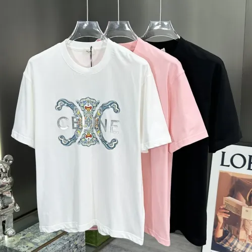 Replica Celine T-Shirts Short Sleeved For Unisex #1464267 $72.00 USD for Wholesale