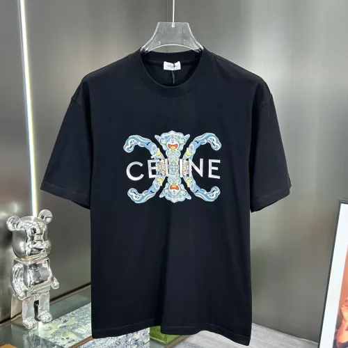 Wholesale Celine T-Shirts Short Sleeved For Unisex #1464268 $72.00 USD, Wholesale Quality Replica Celine T-Shirts
