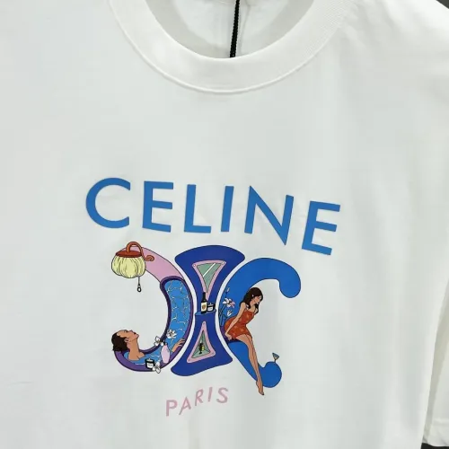Replica Celine T-Shirts Short Sleeved For Unisex #1464269 $72.00 USD for Wholesale