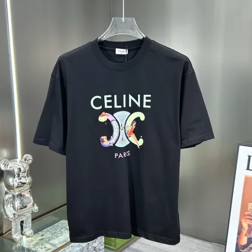 Wholesale Celine T-Shirts Short Sleeved For Unisex #1464271 $72.00 USD, Wholesale Quality Replica Celine T-Shirts