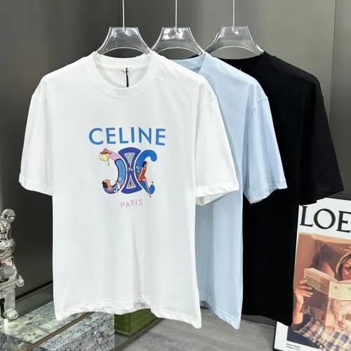 Replica Celine T-Shirts Short Sleeved For Unisex #1464271 $72.00 USD for Wholesale