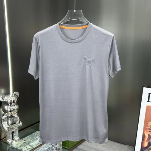 Wholesale Hermes T-Shirts Short Sleeved For Men #1464279 $88.00 USD, Wholesale Quality Replica Hermes T-Shirts