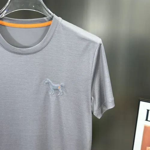Replica Hermes T-Shirts Short Sleeved For Men #1464279 $88.00 USD for Wholesale