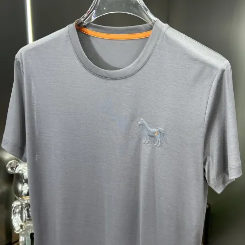 Replica Hermes T-Shirts Short Sleeved For Men #1464279 $88.00 USD for Wholesale