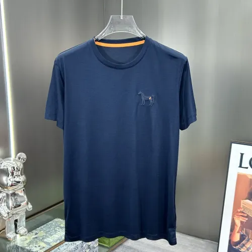 Wholesale Hermes T-Shirts Short Sleeved For Men #1464280 $88.00 USD, Wholesale Quality Replica Hermes T-Shirts