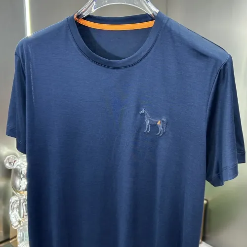 Replica Hermes T-Shirts Short Sleeved For Men #1464280 $88.00 USD for Wholesale