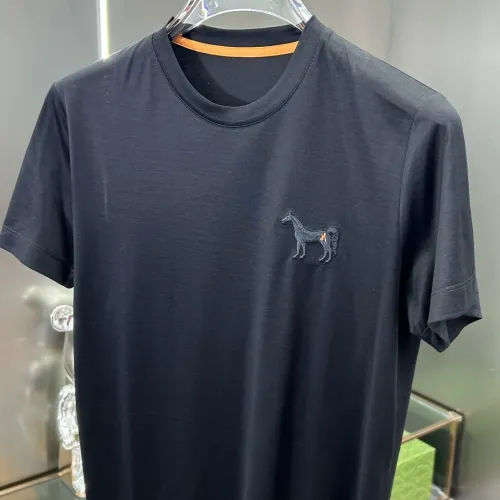Replica Hermes T-Shirts Short Sleeved For Men #1464281 $88.00 USD for Wholesale