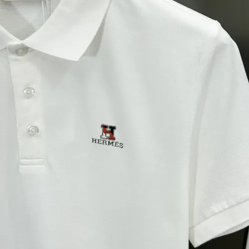 Replica Hermes T-Shirts Short Sleeved For Men #1464288 $82.00 USD for Wholesale