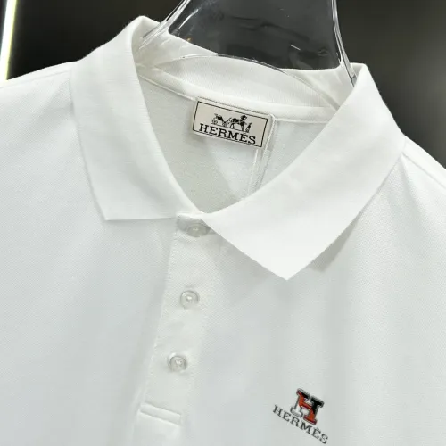 Replica Hermes T-Shirts Short Sleeved For Men #1464288 $82.00 USD for Wholesale