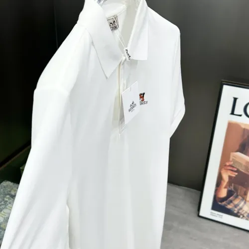 Replica Hermes T-Shirts Short Sleeved For Men #1464288 $82.00 USD for Wholesale