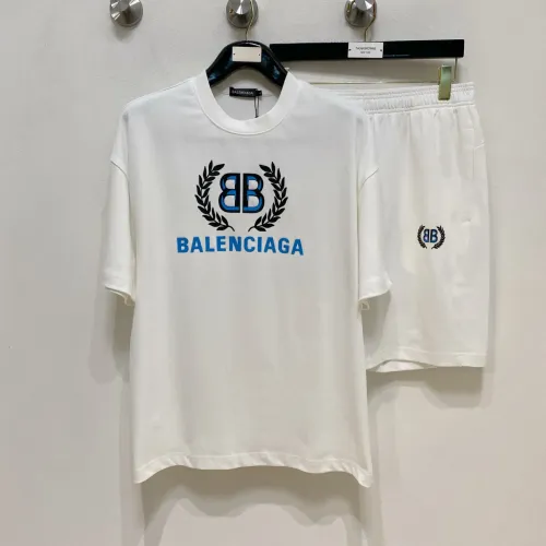 Wholesale Balenciaga Fashion Tracksuits Short Sleeved For Men #1464313 $100.00 USD, Wholesale Quality Replica Balenciaga Fashion Tracksuits