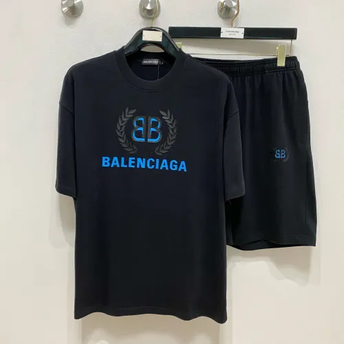 Wholesale Balenciaga Fashion Tracksuits Short Sleeved For Men #1464316 $100.00 USD, Wholesale Quality Replica Balenciaga Fashion Tracksuits