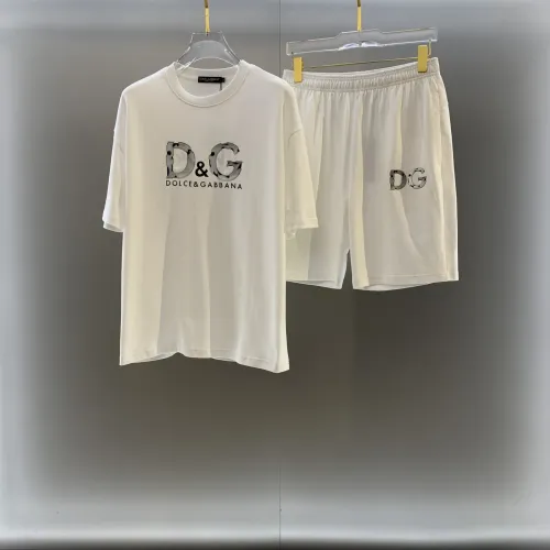 Wholesale Dolce &amp; Gabbana D&amp;G Tracksuits Short Sleeved For Men #1464318 $100.00 USD, Wholesale Quality Replica Dolce &amp; Gabbana D&amp;G Tracksuits