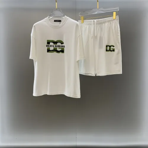 Wholesale Dolce &amp; Gabbana D&amp;G Tracksuits Short Sleeved For Men #1464319 $100.00 USD, Wholesale Quality Replica Dolce &amp; Gabbana D&amp;G Tracksuits