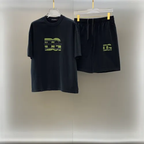 Wholesale Dolce &amp; Gabbana D&amp;G Tracksuits Short Sleeved For Men #1464320 $100.00 USD, Wholesale Quality Replica Dolce &amp; Gabbana D&amp;G Tracksuits