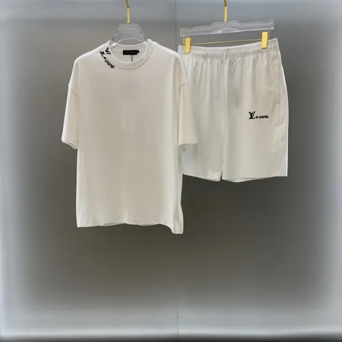 Wholesale Louis Vuitton LV Tracksuits Short Sleeved For Men #1464346 $100.00 USD, Wholesale Quality Replica Louis Vuitton LV Tracksuits