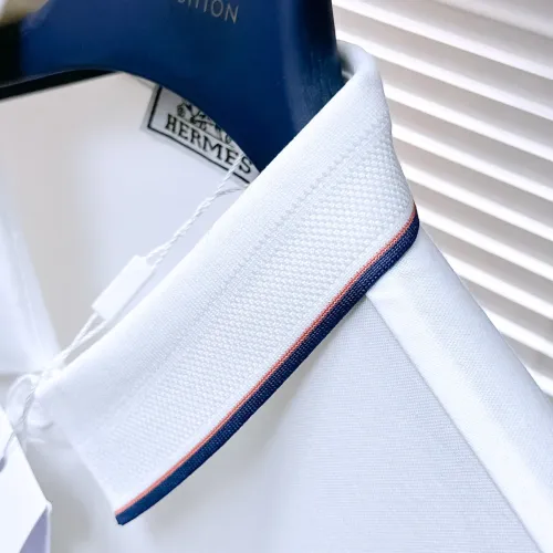 Replica Hermes T-Shirts Short Sleeved For Men #1464385 $45.00 USD for Wholesale