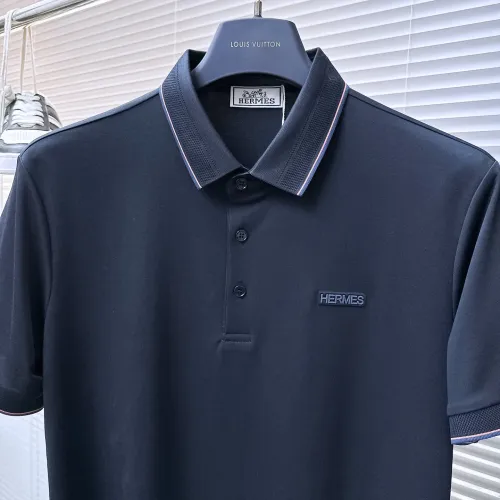 Replica Hermes T-Shirts Short Sleeved For Men #1464386 $45.00 USD for Wholesale