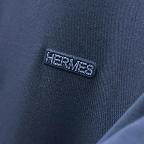 Replica Hermes T-Shirts Short Sleeved For Men #1464386 $45.00 USD for Wholesale