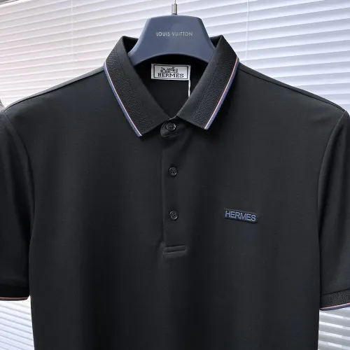 Replica Hermes T-Shirts Short Sleeved For Men #1464387 $45.00 USD for Wholesale