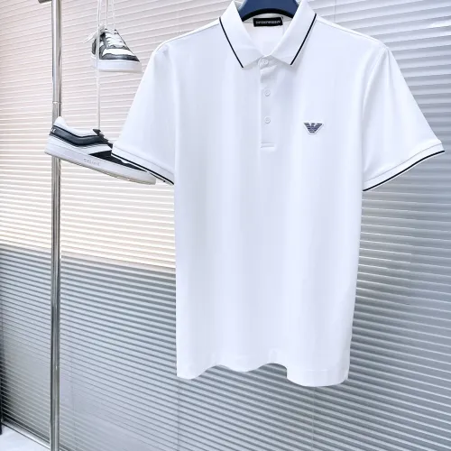 Wholesale Armani T-Shirts Short Sleeved For Men #1464393 $45.00 USD, Wholesale Quality Replica Armani T-Shirts