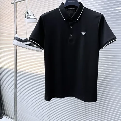 Wholesale Armani T-Shirts Short Sleeved For Men #1464395 $45.00 USD, Wholesale Quality Replica Armani T-Shirts