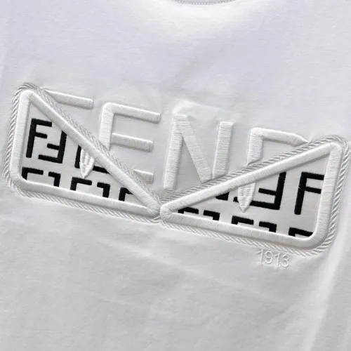 Replica Fendi T-Shirts Short Sleeved For Men #1464398 $60.00 USD for Wholesale