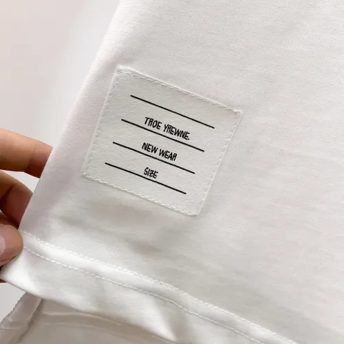 Replica Thom Browne TB T-Shirts Short Sleeved For Men #1464416 $60.00 USD for Wholesale