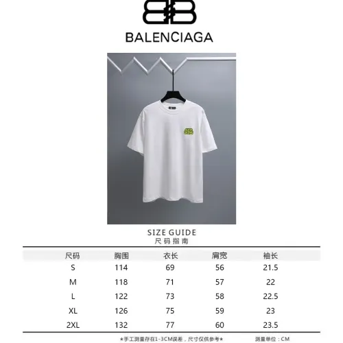 Replica Balenciaga T-Shirts Short Sleeved For Unisex #1464442 $39.00 USD for Wholesale