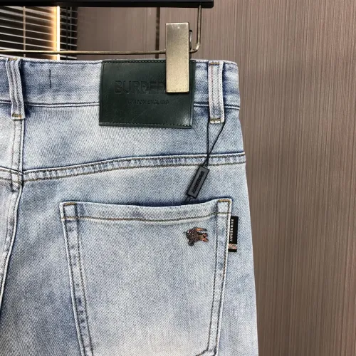 Replica Burberry Jeans For Men #1464753 $76.00 USD for Wholesale