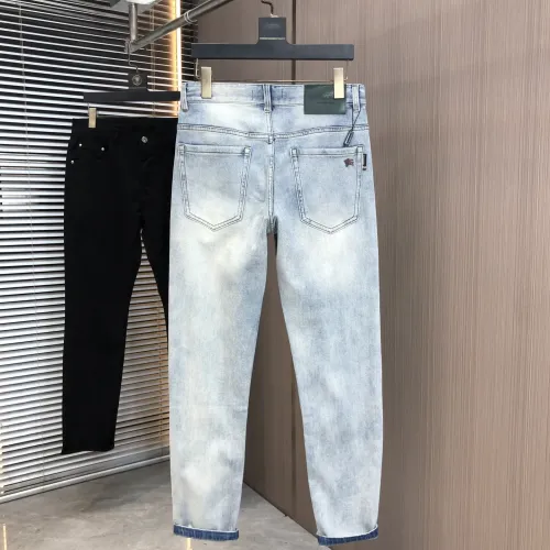 Replica Burberry Jeans For Men #1464753 $76.00 USD for Wholesale