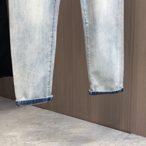 Replica Burberry Jeans For Men #1464753 $76.00 USD for Wholesale
