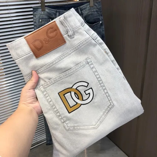 Wholesale Dolce &amp; Gabbana D&amp;G Jeans For Men #1464754 $76.00 USD, Wholesale Quality Replica Dolce &amp; Gabbana D&amp;G Jeans