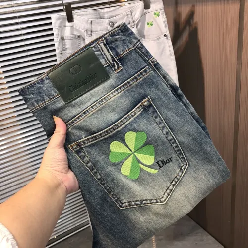 Wholesale Christian Dior Jeans For Men #1464757 $76.00 USD, Wholesale Quality Replica Christian Dior Jeans