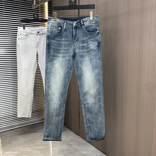 Replica Hermes Jeans For Men #1464764 $76.00 USD for Wholesale