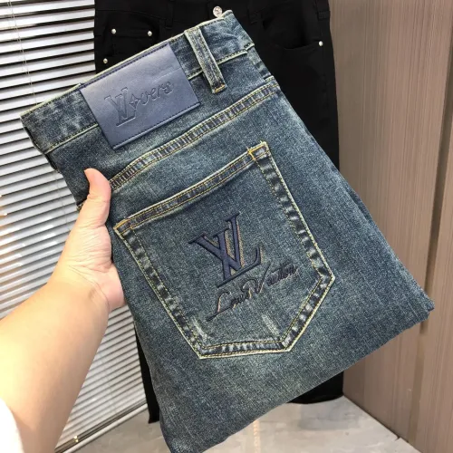 Wholesale Louis Vuitton LV Jeans For Men #1464774 $76.00 USD, Wholesale Quality Replica Louis Vuitton LV Jeans