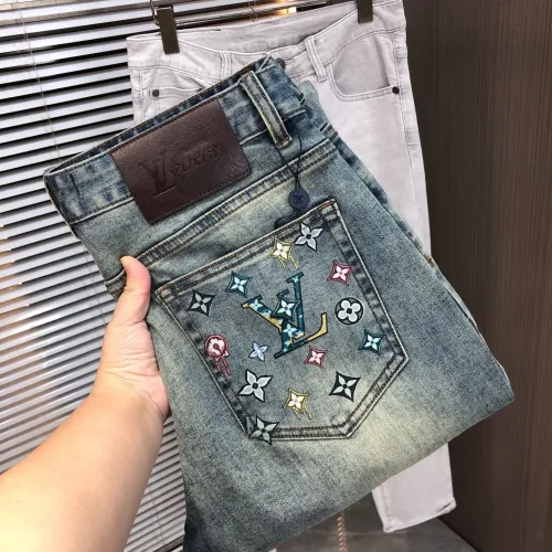 Wholesale Louis Vuitton LV Jeans For Men #1464775 $76.00 USD, Wholesale Quality Replica Louis Vuitton LV Jeans