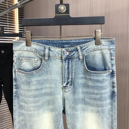 Replica Louis Vuitton LV Jeans For Men #1464776 $76.00 USD for Wholesale