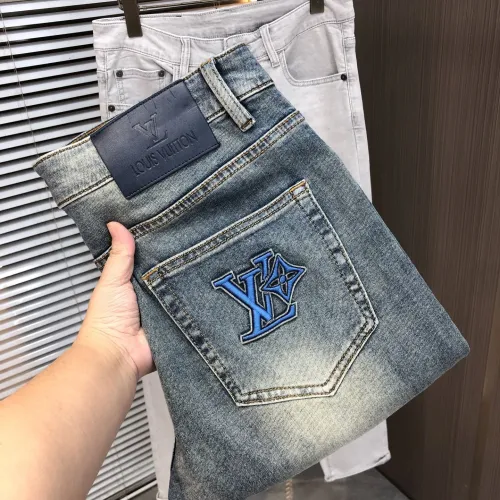Wholesale Louis Vuitton LV Jeans For Men #1464778 $76.00 USD, Wholesale Quality Replica Louis Vuitton LV Jeans